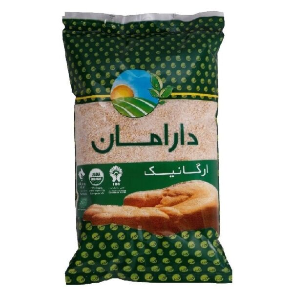 بلغور گندم ارگانیک دارامان 800 گرمی
