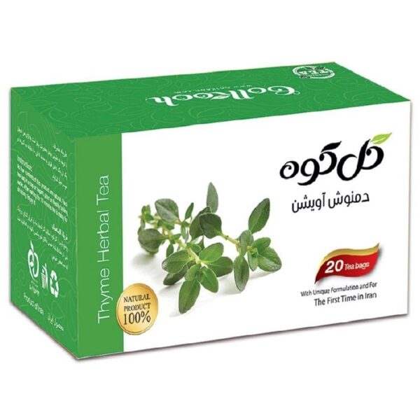 دمنوش مخلوط آویشن گلکوه بسته 20 عددی