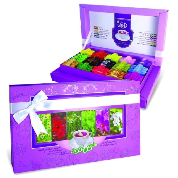 دمنوش مخلوط لوکس گلکوه بسته 80 عددی