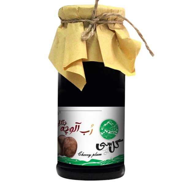 رب آلوچه جنگلی ارگانیک گل سی 500 گرمی