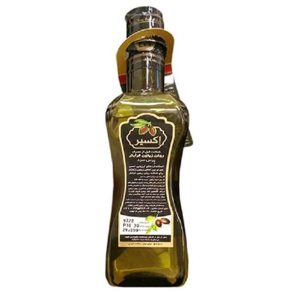 روغن زیتون فرابکر ارگانیک اکسیر نیم لیتری