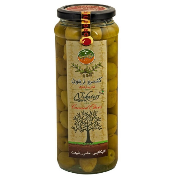 زیتون سوپر ویژه ارگانیک نیکاتیس 400 گرمی