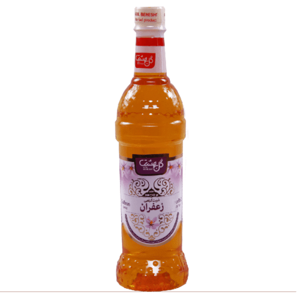 شربت گیاهی زعفران گل بهشت 1 کیلوگرمی