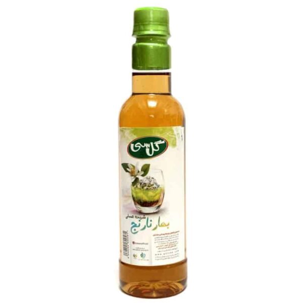 شربت عسلی بهارنارنج ارگانیک گل سی 600 گرمی