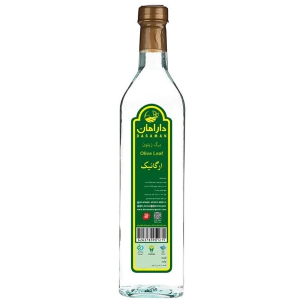 عرق برگ زیتون ارگانیک دارامان 1 لیتری