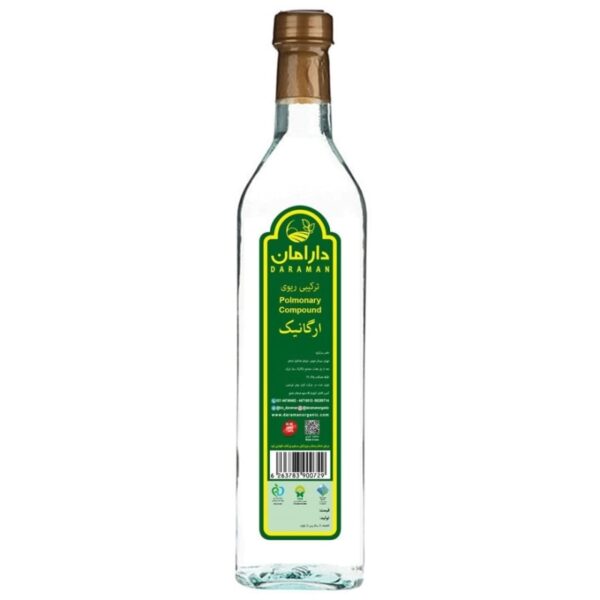 عرق ترکیبی ریوی ارگانیک دارامان 1 لیتری