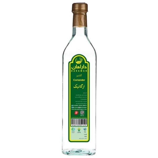 عرق گشنیز ارگانیک دارامان 1 لیتری