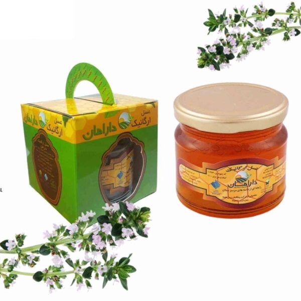 عسل آویشن کوهی ارگانیک دارامان 430 گرمی