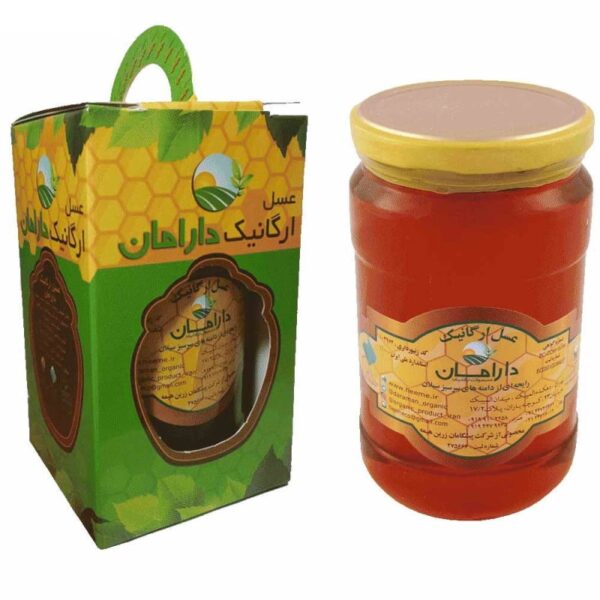 عسل چهل گیاه ویژه ارگانیک دارامان 850 گرمی