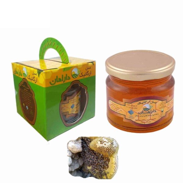 عسل آویشن کوهی ویژه ارگانیک دارامان 430 گرمی