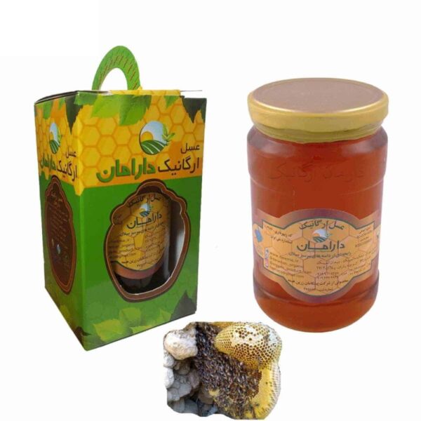 عسل آویشن کوهی ویژه ارگانیک دارامان 850 گرمی
