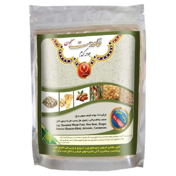 قاووت معجون جوانه گندم جوانه فرد 200 گرمی