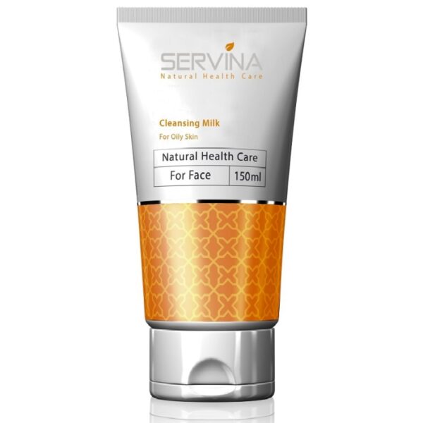 لوسیون پاک‌کننده آرایش صورت سروینا مخصوص پوست چرب 150 میلی لیتر