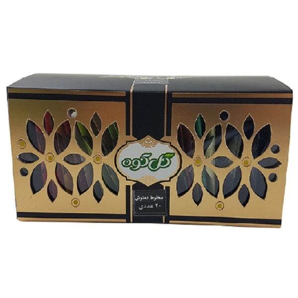 مخلوط دمنوش گلکوه بسته 20 عددی