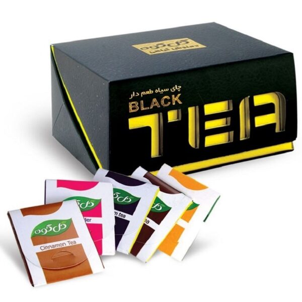 مخلوط چای طعم دار گلکوه بسته 30 عددی