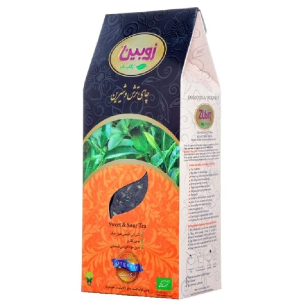 چای ترش و شیرین ارگانیک زوبین 180 گرمی