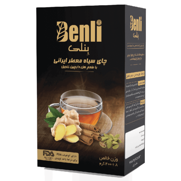 چای سیاه معطر ایرانی بنلی 200 گرمی