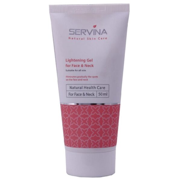 ژل روشن کننده صورت و گردن سروینا 50 میلی لیتر
