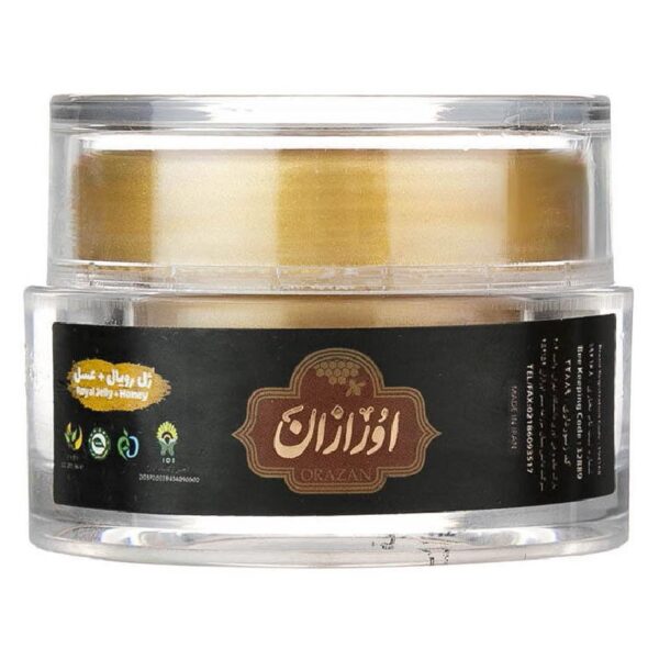 ژل رویال و عسل ارگانیک اورازان 30 گرمی