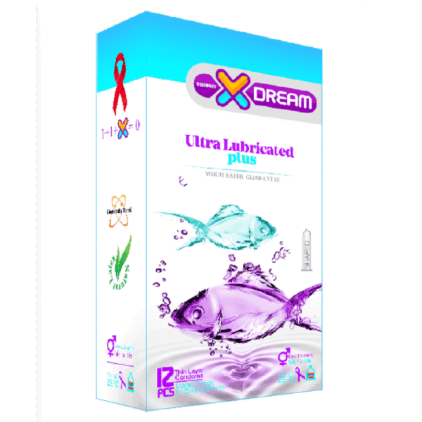 کاندوم بسیار روان ایکس دریم بسته 12 عددی