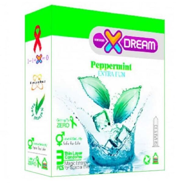 کاندوم خنک کننده ایکس دریم بسته 3 عددی