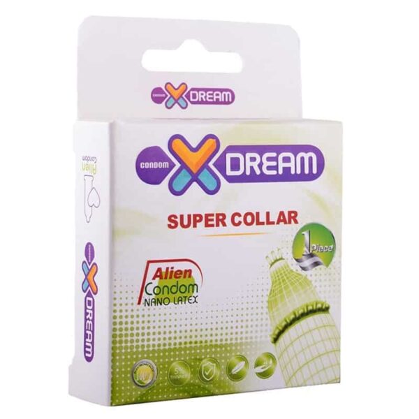 کاندوم فضایی اره ماهی ایکس دریم بسته 1 عددی