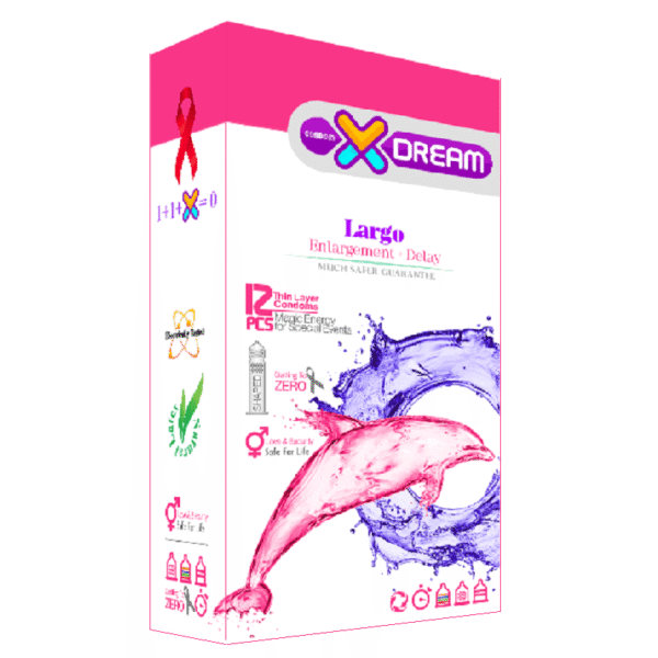 کاندوم لارگو ایکس دریم بسته 12 عددی