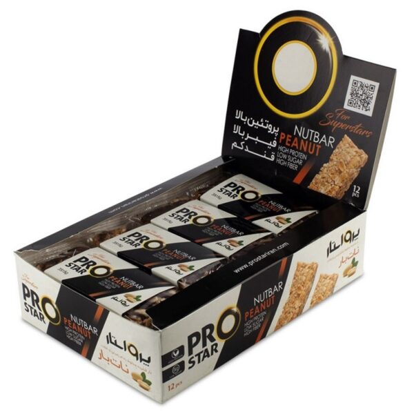 نات بار بادام زمینی پرواستار 35 گرمی