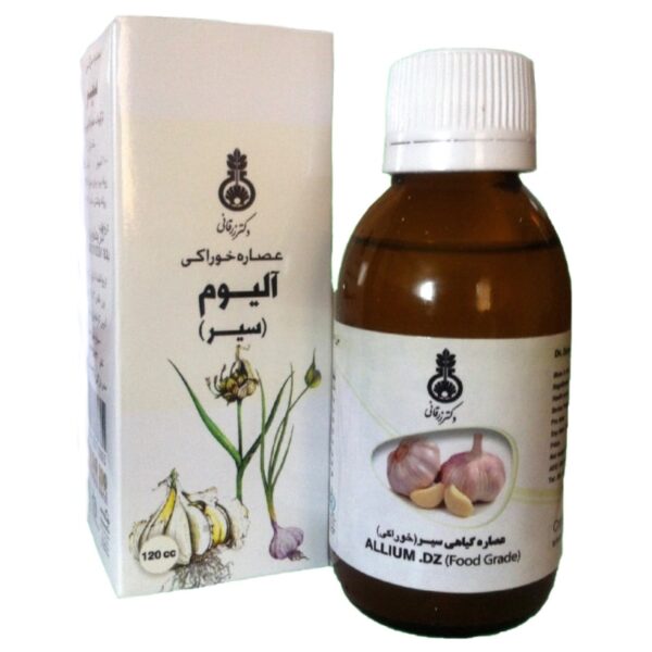 عصاره خوراکی سیر دکتر زرقانی ۱۲۰ سی سی